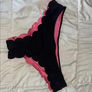 Black bathing suit bottoms from Pink